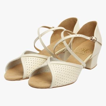 Style 1226 - Beige Leather/Perforated